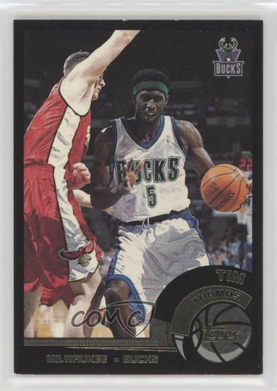 2002-03 Topps Black 243/500 Tim Thomas #51 fm0