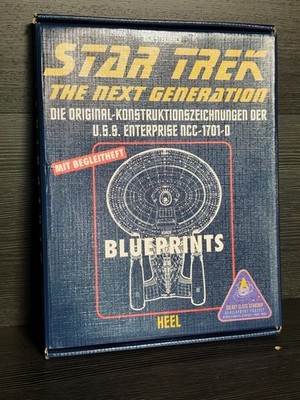 Star Trek The Next Generation Enterprise NCC 1701 D Blueprints Heel Verlag 1996