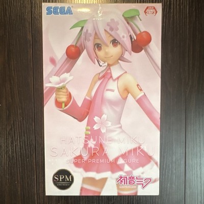 SEGA Hatsune Miku Sakura Miku Super Premium Figure Anime Manga Boxed