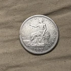 1874 P Silver Trade Dollar XF Detail Better Date Free Shipping ZM