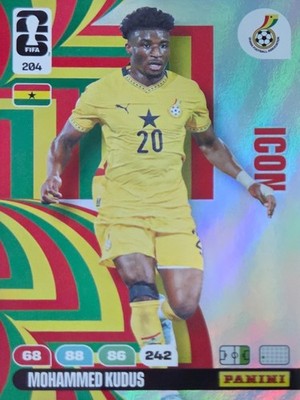 Panini Fifa World Cup 2026 204 Icon Mohammed Kudus