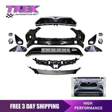 13PCS Complete Front Bumper Grille Assembly For 2020-2023 Toyota Highlander