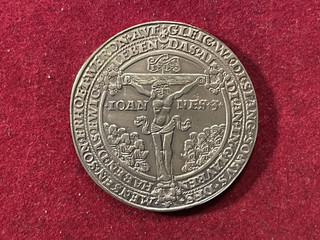 St. Joachimsthal Jachymov Medaille nach Pesttaler von Utz Gebhardt 1528