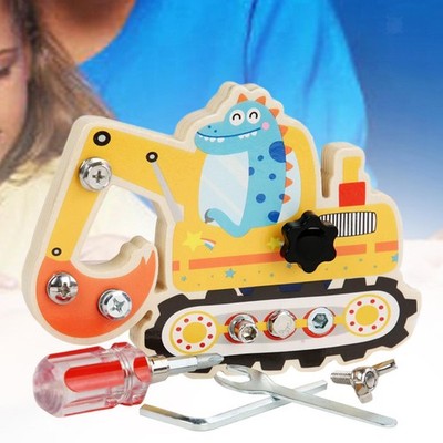 Montessori Schraubendreher Brett Set, Hand-Auge Koordination, Grundfertigkeiten erlernen,