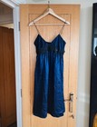 Vera Wang designer silky mini dress with dainty spaghetti straps Size small US
