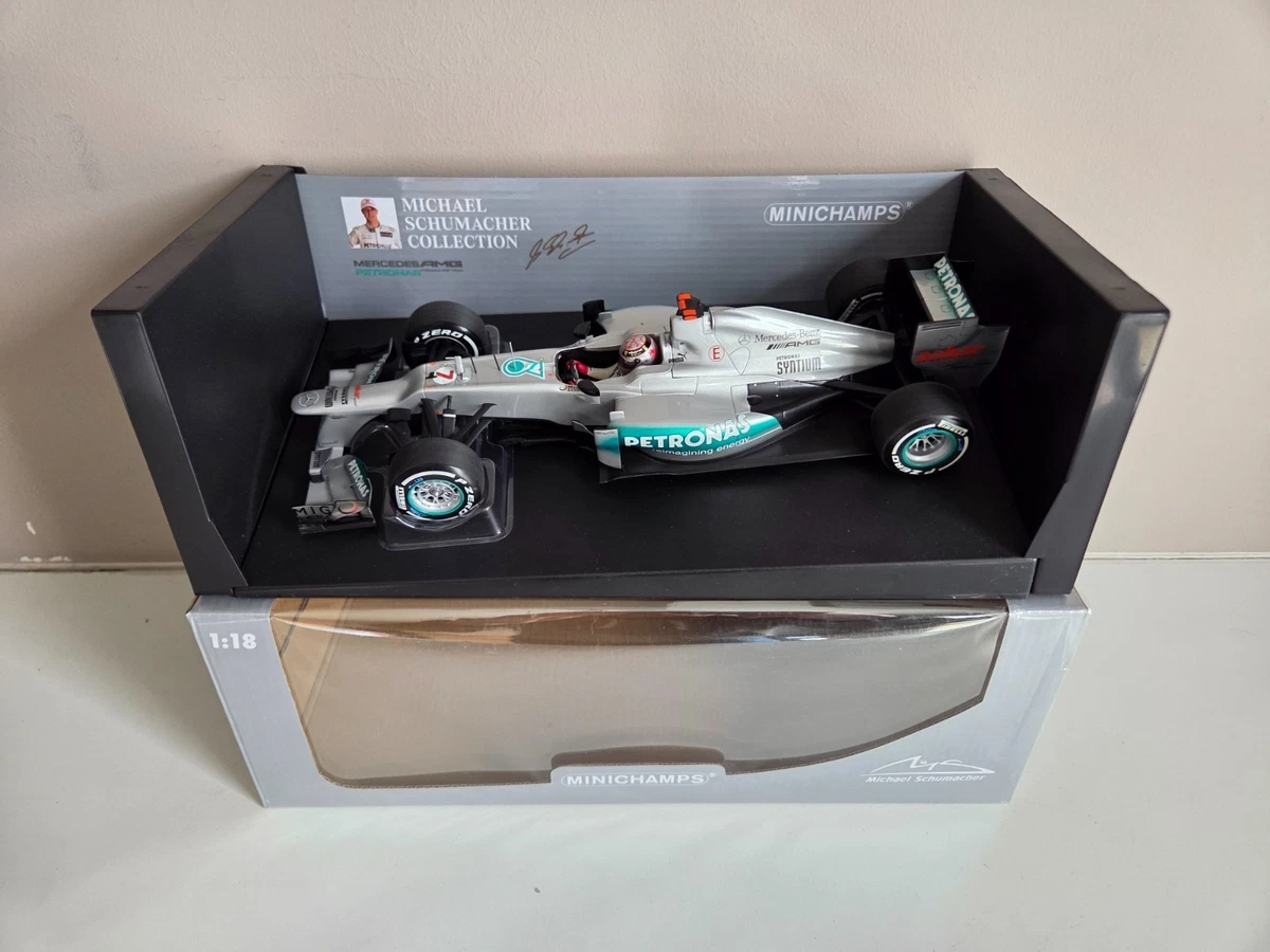 ミニチャンプス 1/43メルセデスGP W02 シューマッハ MINICHAMPS Michael Schumacher Mercedes GP Diecast Racing Cars for