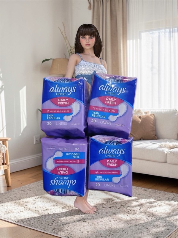Always Thin Daily Liners
