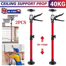 2x Telescopic Support Rod Labor-Saving Arm Jack Door Panel Cabinet Board Lifter