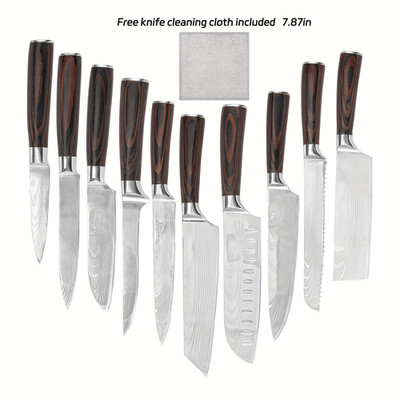 Japanese Master Chef Knife Set, 9/11-Piece Professional Kitchen Knives