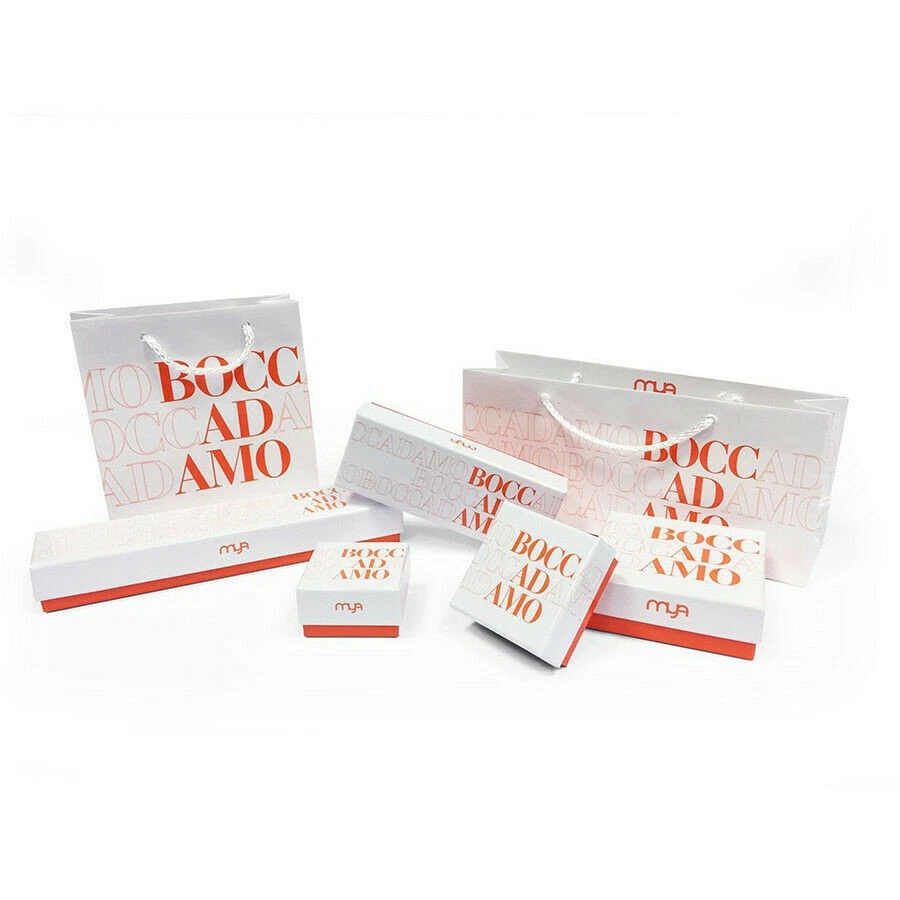 Boccadamo Collana cuore donna cristallo Love acciaio rodiato Vari Colori - Immagine 2 di 2