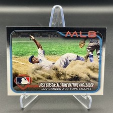 2024 Topps Update Series - Season Highlights Checklist Josh Gibson #US191