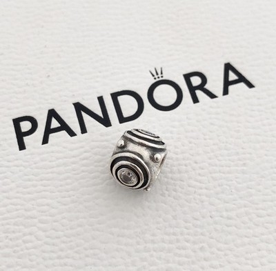 Pandora Moments Sterling Silber Konzentrische Kreise Kugel Bead Charm S925 ALE