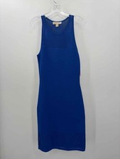 MICHAEL Michael Kors Blue Size Small Knee Length Sleeveless Dress