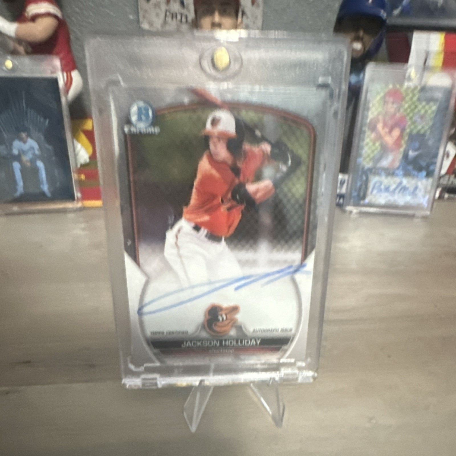 Topps 2023 Bowman Chrome Jackson Holliday Auto CPA-JH Baltimore Orioles