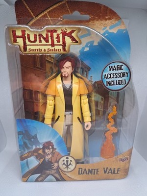 HUNTIK Secrets & Seekers. Dante Vale, Defoe & Zhalia Moon Figures. Sealed 2009