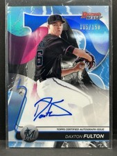 2020 Bowman's Best of '20 Blue Refractor /150 Daxton Fulton #B20-DF Auto