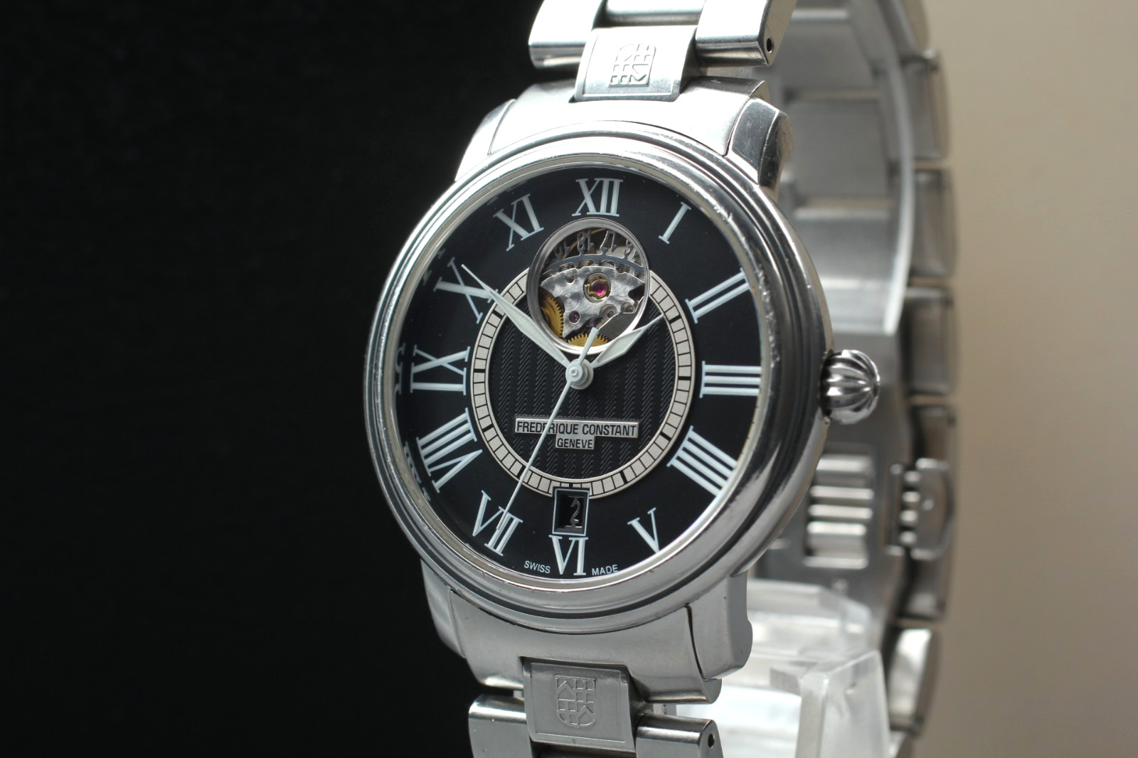 [EXC+5] Frederique Constant FC-303/310/315x3p4/5/6 Automatic Date Mens Watch JPN image 3