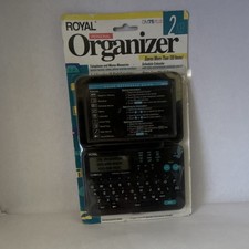 Royal Personal DM75PLUS 2KB Keyboard Organizer PDA Alarm Calculator Calendar