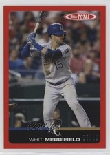 2019 Topps Total Red 7/10 Whit Merrifield #671A 0h1