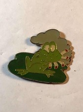 PIN - Smoking Frog 2 - Animal - Gold