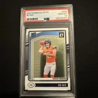 2024 Panini Donruss Optic - Rated Rookie Bo Nix #209 (RC) Broncos PSA 10