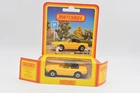 Matchbox Superfast #6 Mercedes Benz 350 SL yellow. German Box. Lesney England