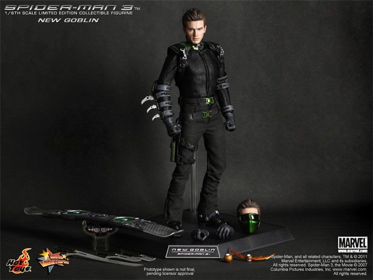 Hot Toys MMS151 Spider-Man New Goblin James Franco 1/6 Action
