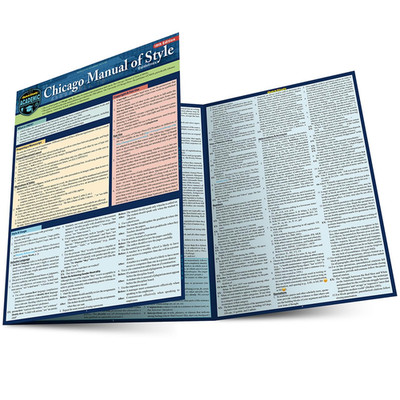 Chicago Manual of Style Guidelines - 18th edition: a QuickStudy Laminated Refere