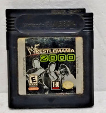 WWF Wrestlemania 2000 Gameboy Color Authentic Cartage Only