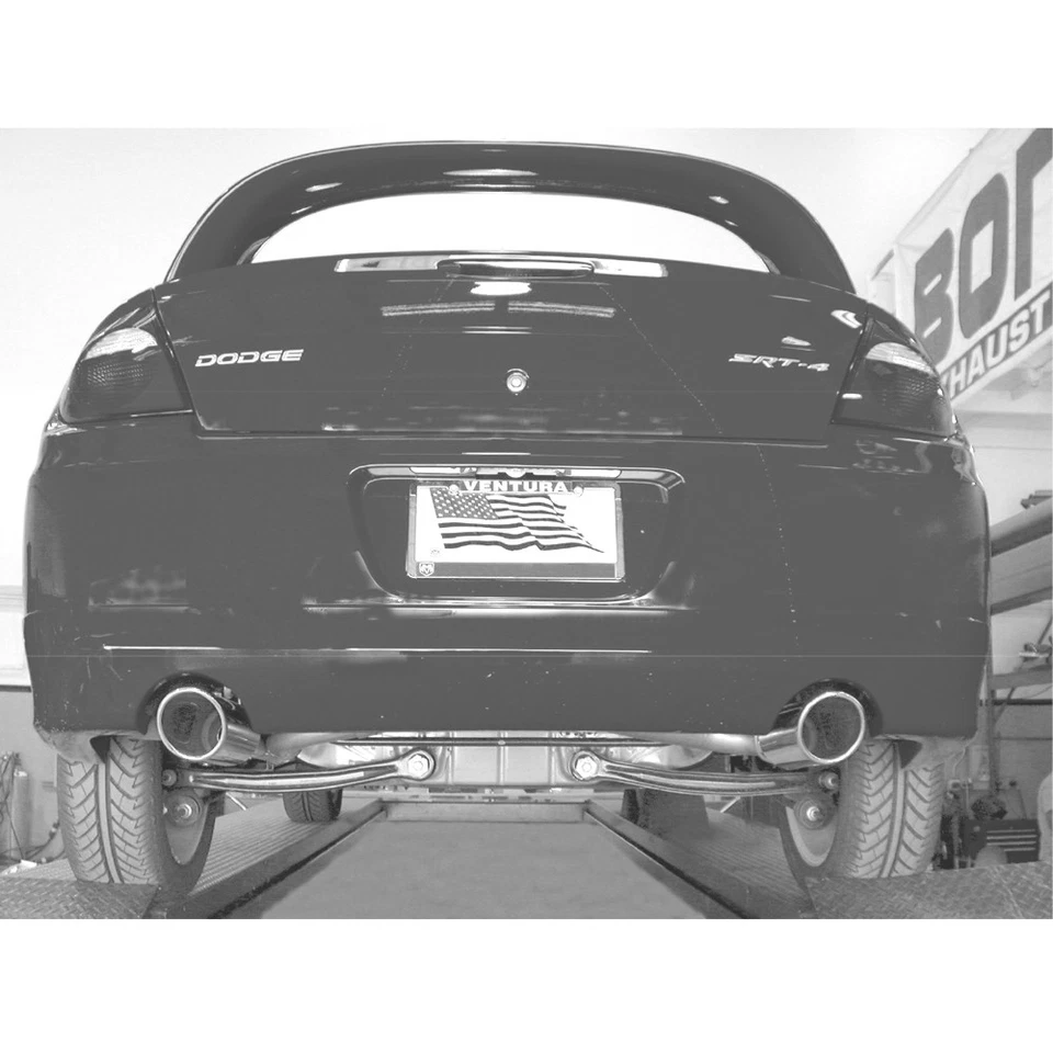 Escape trasero de acero inoxidable Borla 140070 Cat para Dodge Neon SRT-4 2003-2005 2,4 L Foto 2 de 4
