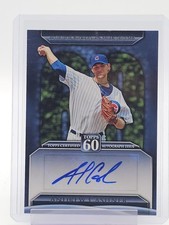 ANDREW CASHNER 2011 TOPPS SERIES 2 BASEBALL TOPPS 60 AUTO #T60A-AC CUBS Q6974