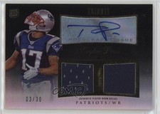 2010 Topps Tribute Dual Relics Black Rainbow 3/30 Taylor Price #ADR-TP Auto k4s