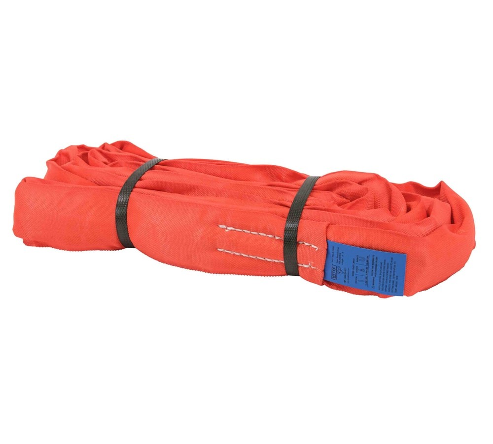 Endless Round Sling 12' Red 13200# VLL Crane Rigging Hoist Wrecker Recovery