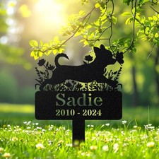 Custom Chihuahua Memorial Stake,Chihuahua Metal Grave Marker,Personalized Dog