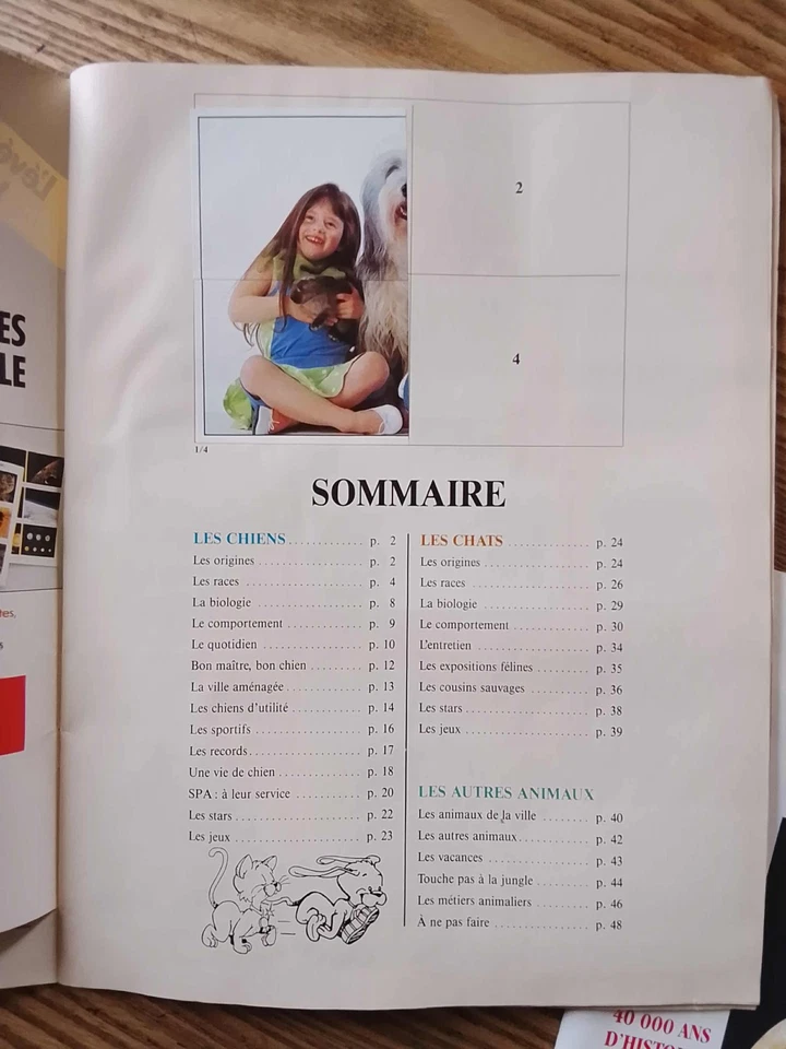 Album Panini Animaux familiers, incomplet, chat, chien, nature, berger-allemand, - Photo 3/4