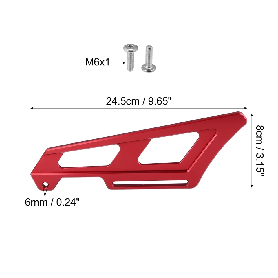 Cubierta protectora de cadena de piñón trasero para Suzuki DRZ400SM para Kawasaki KLX140L Foto 3 de 4