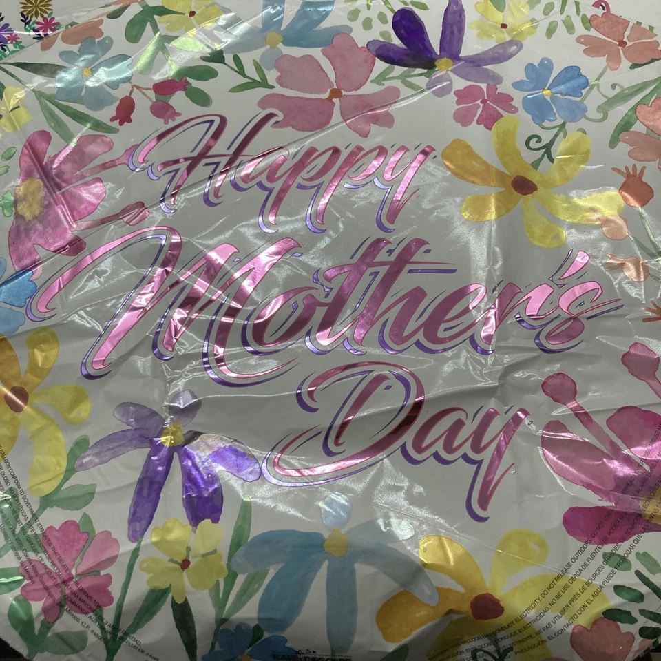 Pack de 50 Globos Mylar Día de la Madre de 18" - Pack de 50 - 5 Diseños - 10 Cada uno Foto 3 de 4
