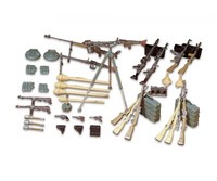 Tamiya 35111 1:35, Diorama Set, Deutsche Waffen Infanterie, Wwii,Gmk World