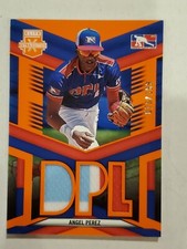 ANGEL PEREZ 2023 Elite Extra Edition DPL MATERIALS ORANGE #'d 76/199