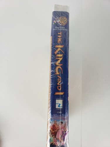 The King and I Animated VHS Sealed 1999 Clamshell with Whistle - Picture 3 of 4