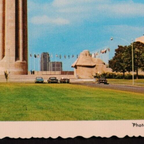 Liberty Memorial Vtg Postcard Union Station Kansas City Missouri WWI Preisler - Picture 5 of 10