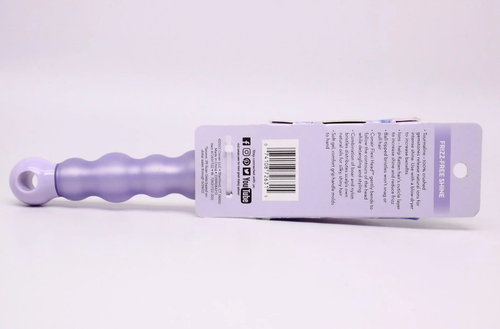 Conair Gel Grips Porcupine Detangle Vent Hair Brush Smooth & Style - Purple - Picture 2 of 2