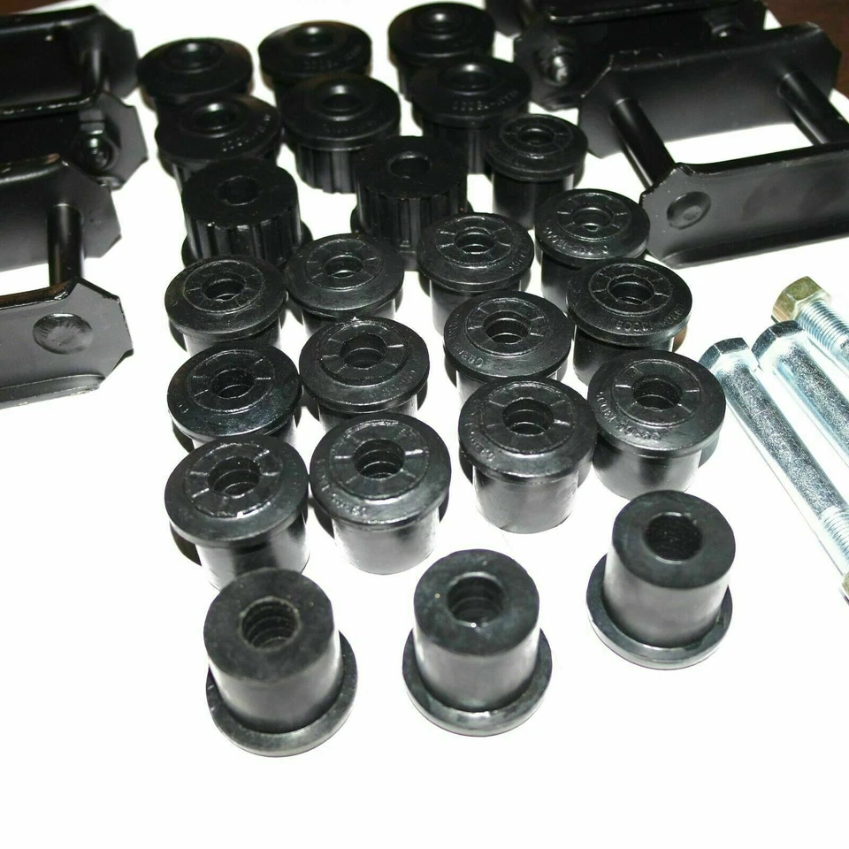 Kit espaciador de perno y grillete gitano Suzuki Gypsy Spring Bush SJ413 SJ4 Foto 3 de 4