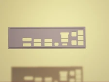 Gigabyte A620I AX I/O Shield, 3D Printed, IO Backplate