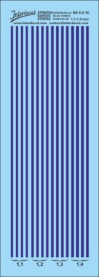 Décalcomanies Or INTERDECAL - Bandes De 1,6 à 1,9 Mm, Format 117x39 Mm