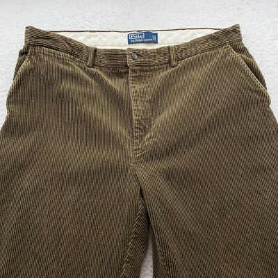 ラルフローレン POLO CORDS TALON MADE IN USA Polo Ralph Lauren Cords Vintage corduroy Pants Men's size