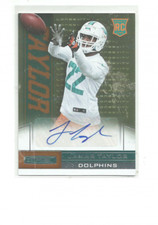 2013 ROOKIES AND STARS ROOKIE AUTOGRAPHS LONGEVITY #137 JAMAR TAYLOR