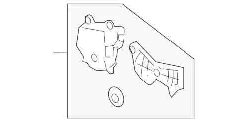 Genuino GM 2008-2015 Cadillac CTS Válvula de temperatura Actuador Leva Link 25865637 Foto 3 de 4