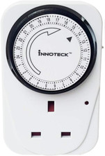 Produktbild - Innoteck 24 Stunden Mechanische Programmierbare Segment Zeitschaltuhr Schalter - LED Smart