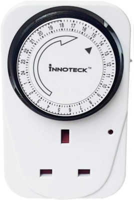 Innoteck 24 Stunden Mechanische Programmierbare Segment Zeitschaltuhr Schalter - LED Smart
